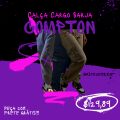 Calça Cargo Compton Sarja