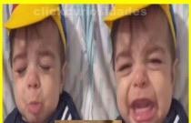 Bebê faz sucesso nas redes sociais por chorar igual ao Kiko do Chaves