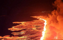 Vulcão na Islândia entra em erupção pela 5ª vez desde dezembro