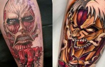 Top 10 tatuagens do Attack on Titan para você se inspirar