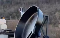 A maior frigideira de ferro fundido do mundo