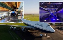 Jato 747 da British Airways que custou £1 vai ser transformado em bar