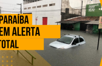 Autoridades da Paraíba ligaram o alerta vermelho para chuvas intensas