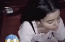 Pai grava filha brincando com espírito enquanto dorme