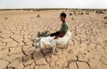 Reservatório de irrigação essencial no Iraque perto de secar