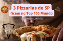 Três pizzarias de SP no Top 100 do mundo