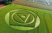 Crop circle aparece em campo agrícola no Brasil, será uma mensagem extraterrestre?