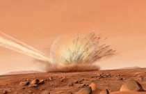Dois grandes impactos de meteoritos em Marte