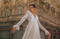 Honória para casar: Estilista cria coleção com modelos de vestido de noiva atemporais