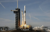Nave de carga da SpaceX cai na Terra