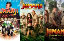 Qual é a ordem dos filmes de Jumanji?