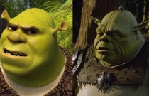 Como seria se os personagens de Shrek vivessem nos anos 80?