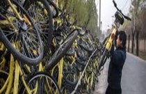 Os enormes cemitérios de bicicletas na China