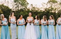 Vestido azul para madrinhas de casamento 2023: dicas e inspirações