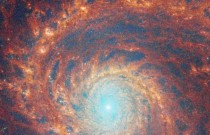 James Webb captura imagem impressionante da Galáxia Redemoinho