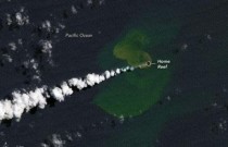 Ilha vulcânica no Índico contém rochas “impossíveis”