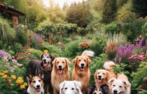 Como conciliar cachorros e plantas: Um guia para um Jardim Pet-Friendly