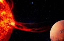 Sol lança jato de plasma em forma de anel que pode produzir auroras em Marte