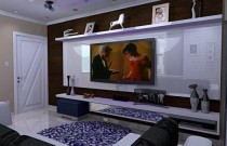 Qual é o tamanho ideal de um painel para TV de 43 polegadas?