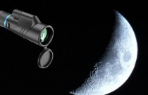 Como tirar fotos da Lua utilizando um monóculo