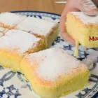 Bolo fofinho, saboroso, sem gordura e sem fermento.