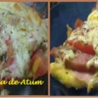 Pizza de atum e pizza à minha moda, experimente!