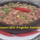 Paçoca de carne seca com castanhas, experimente!