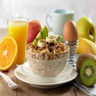 9 alimentos para o café da manhã para ganhar massa muscular