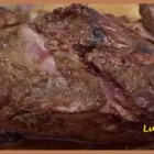Ancho assado com arroz branco e salada, confira!