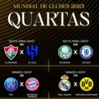 Confira datas e horários das quartas de final do Mundial de Clubes 2025