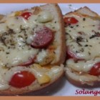 Lanche com pão de forma no forno, experimente!
