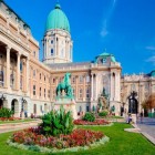 O Castelo de Buda, chamado de Palácio Real, situa-se em Budapeste na Hungria