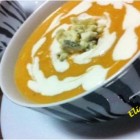 Creme de abóbora assada com gorgonzola, confira!