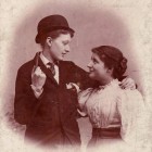 Fotos vintage de casais de mulheres