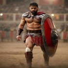 Gladiador, era uma pessoa que, na Roma Antiga, lutava com outra pessoa ou animal