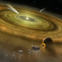 Planetas rochosos ricos em carbono encontrados pelo James Webb