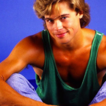 Brad Pitt, 1987
