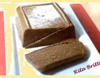 Doce de banana de corte, mas sem açúcar. Confira!