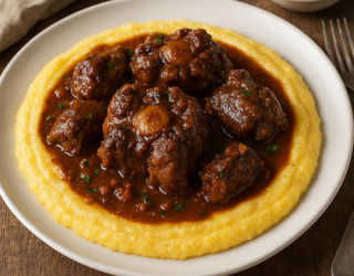 Rabada com polenta: Receita suculenta para reunir a família