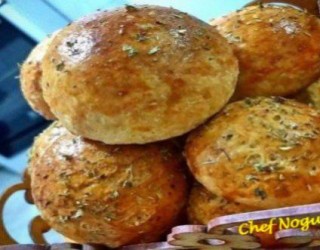 Ideal para café ou lanche. Pão de batata, experimente!