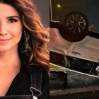 Cantora Paula Fernandes capota carro várias vezes em grave acidente