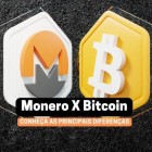 Comparação Monero vs Bitcoin, Ethereum e Litecoin