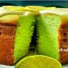 Receita de bolo verde de limão, experimente!