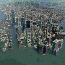 O aumento do nível do mar coloca 36 cidades em risco de submergir