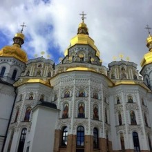 Mosteiro mais bonito de Kiev, na Ucrânia