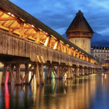 A belíssima cidade de Lucerna, na Suíça!