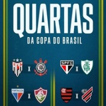Definidos os confrontos das quartas de final da Copa do Brasil 2022