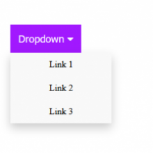 Como criar um botão "dropdown" em CSS