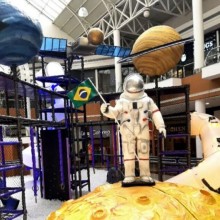 Crianças podem participar de aventura espacial no Minas Shopping