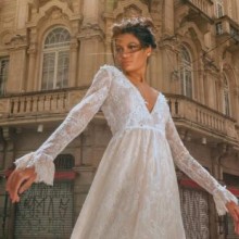 Honória para casar: Estilista cria coleção com modelos de vestido de noiva atemporais